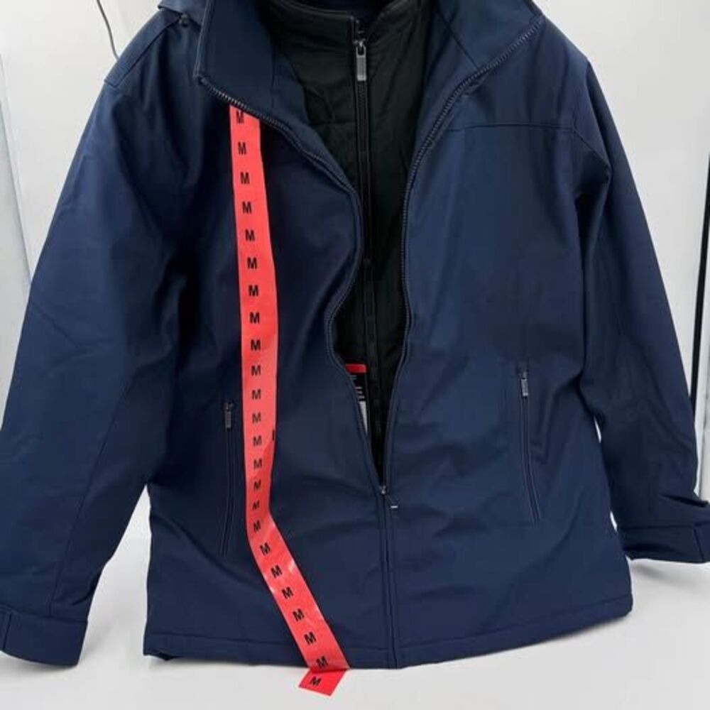 Weatherproof Navy Blue Softshell Jacket, Size Medium